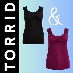 Torrid: Knit Sweetheart Neckline Tanks
